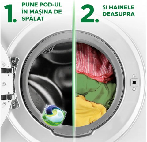 Detergent rufe capsule, Ariel, All-in-1 PODS Color, 38 spalari, color [1]