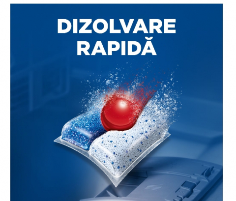 Detergent Capsule Masina de Spalat Vase Finish Quantum Max, 60 bucati [1]