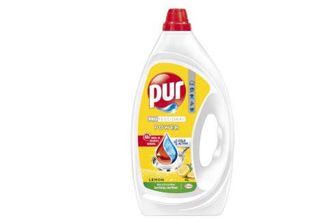 Detergent vase - Detergent Pur Power Lemon, 4 l
