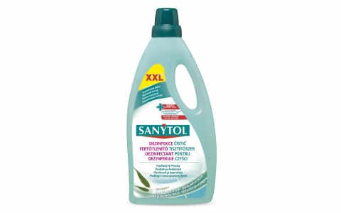 Solutie podele - Detergent dezinfectant pardoseli si suprafete Sanytol Professional Eucalipt, 5l