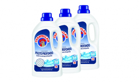 Detergent rufe - Detergent lichid Chante Clair curatenie profunda, 3 x 1.26 L, 84 spalari