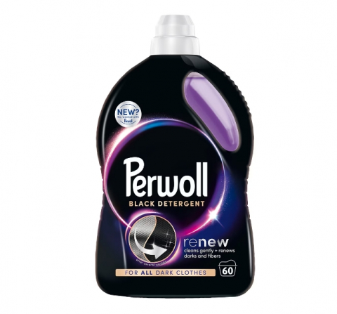 Detergent rufe - Detergent lichid pentru rufe Perwoll Renew Black, 60 spalari, 3000 ml