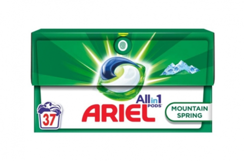 Detergent rufe - Detergent Rufe ARIEL All in One PODS Mountain Spring - 37 Capsule