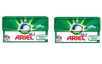 Detergent rufe - Detergent Rufe ARIEL All in One PODS Mountain Spring - 74 Capsule