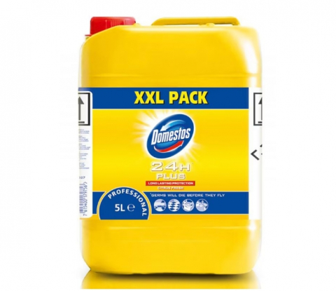 Dezinfectant lichid, Domestos, Lemon, 5l