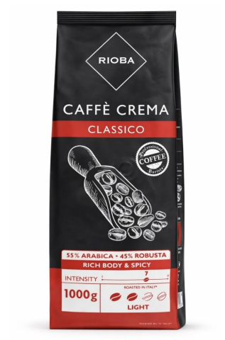 Cafea boabe, Rioba Crema Classico, 1 kg [1]