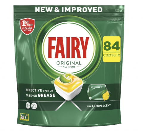Detergent vase - FAIRY Original Lamaie Detergent Masina Spalat Vase 84 capsule