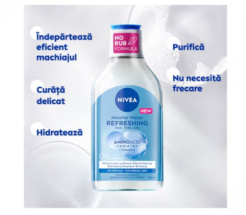 Apa micelara Nivea pentru ten normal, 400 ml [3]