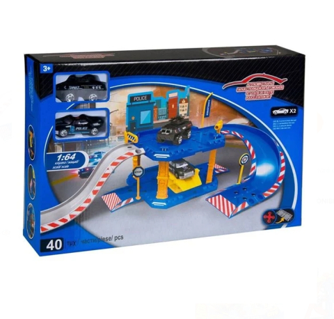 Garaj Politie 1:64 - 40buc [2]