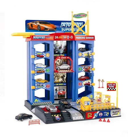 Jucarii baieti - Set de Joaca Garaj si Vehicule