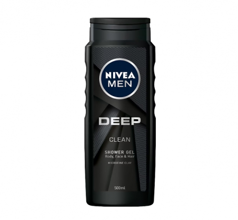 Gel de dus Nivea Men Deep, 500 ml