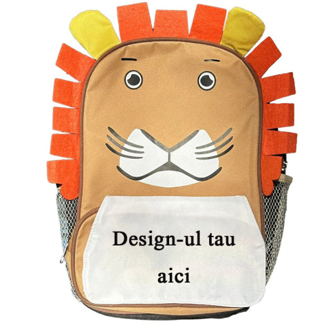 Cadouri Copii - Ghiozdan copii Personalizat - Leu