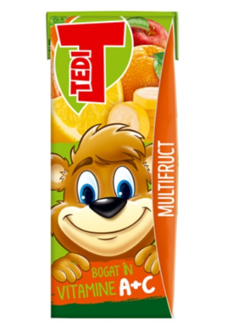 Bauturi necarbogazoase - TEDI Suc Multifruct 3 x 0,2 L