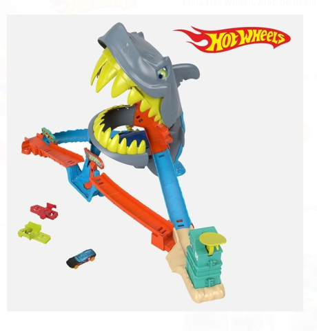 Hot Wheels - Pista Hot Wheels Atac de Rechin - Mattel