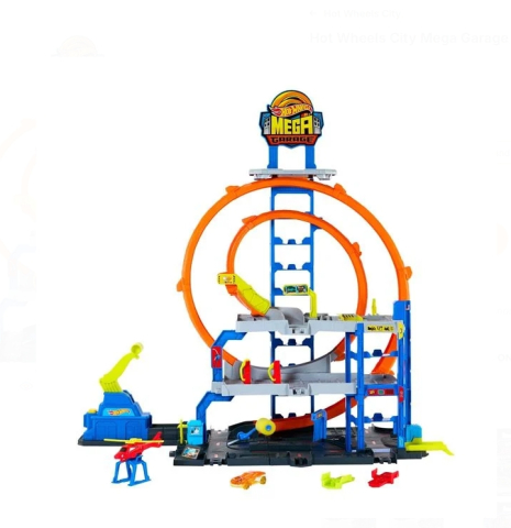 Hot Wheels - Hot Wheels City Mega Garage - Mattel