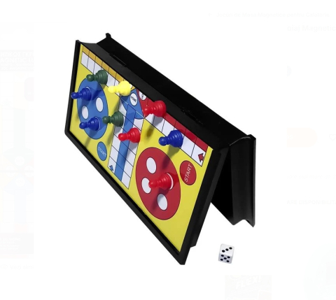 Joc de Societate de Voiaj Magnetic ”Nu te supara Frate” 15.5x15.5cm [2]