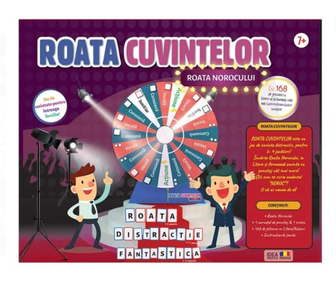 Jocuri de Societate - Joc de Societate Roata Cuvintelor