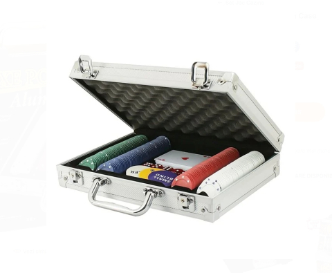 Jocuri de Societate - Set POKER Aluminium Case