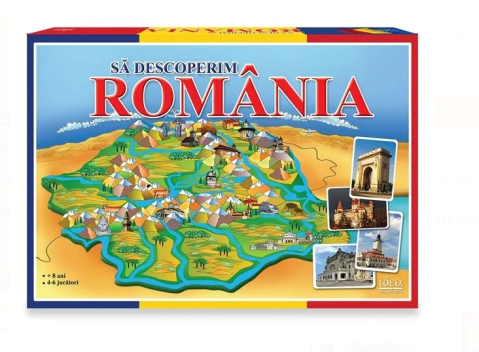 Jocuri de Societate - Joc de Societate ”Sa Descoperim Romania”
