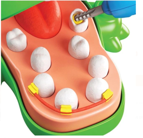 Set Plastilina Stomatolog Dinozauri cu Dough & Accesorii - 6buc [3]