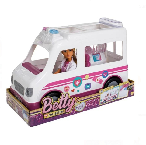 Papusa Medic cu Ambulanta Sunet & Lumina [1]