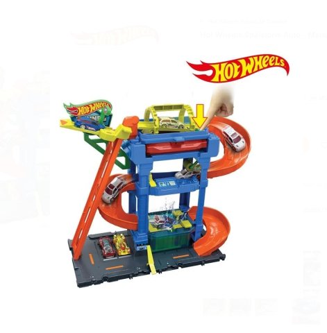Hot Wheels - Hot Wheels Spalatorie Auto - Mattel