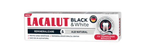 Ingrijire personala - LACALUT Alb & Negru Pasta de Dinti 75 ml