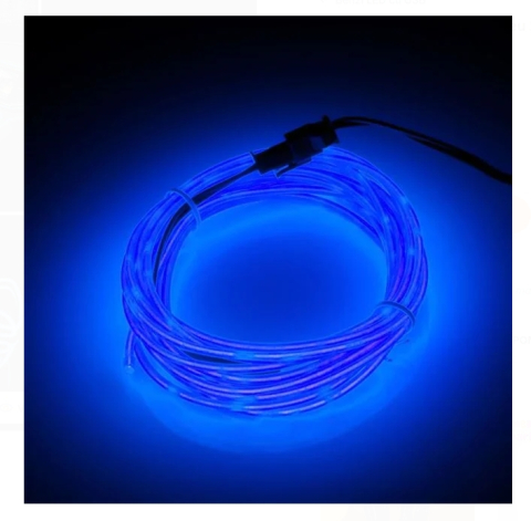 Banda LED cu USB Neon Bleu 2m [1]