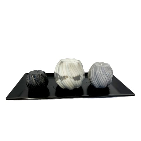 Set 3 Lumanari Parfumate din Ceara Naturala de Soia, Aroma de Wellness, HandMade [0]