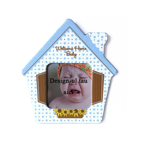 Magneti personalizati - Magnet casa bebe - personalizabil