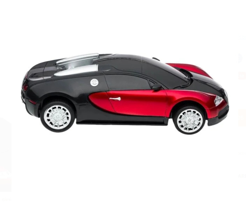 Masina Bugatti Veyron 16.4 Grand Sport Rosie cu Volan Telecomanda 1:24 / 27MHz [3]
