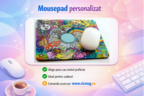 Diverse de Personalizat - Mousepad dreptunghi