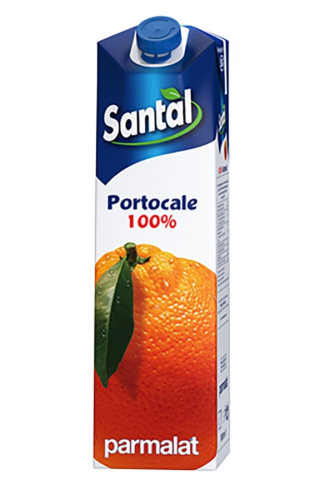 Bauturi necarbogazoase - Suc de Portocale 100% , Santal, bax 4 x 1 l