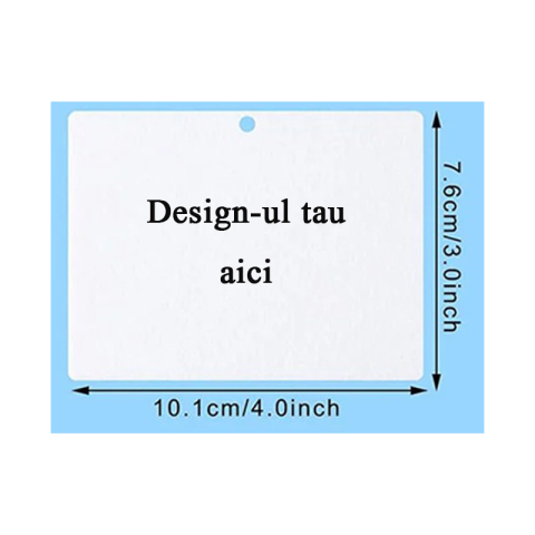 Odorizante auto perzonalizate - Odorizant auto personalizat - Dreptunghi