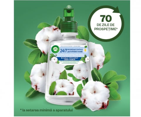 AIR WICK Rezerva Odorizant Camera Bumbac Proaspat 228 ml [1]