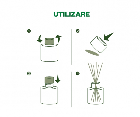Odorizant de camera cu betisoare parfumate Air Wick, Pere si scortisoara, 40ml [2]