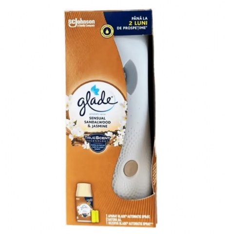 Odorizant Camera - Odorizant aer cu actiune continua pentru camera Automatic Sandalwood 269 ml, Glade