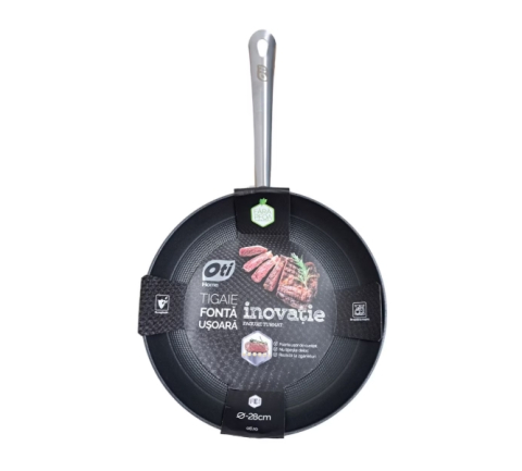 Casa, Gradina & Bricolaj - Oti Tigaie din Fonta Usoara Model Fagure Ø28 cm