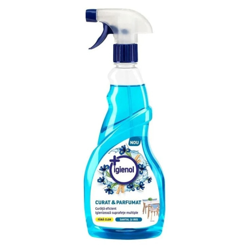 Solutie suprafete - Pachet 2 X Dezinfectant Multisuprafete Santal Iris Igienol 750ml