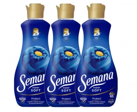 Balsam rufe - Balsam de rufe Semana Super Soft Protect, 3 x 1.3 L, 195 spalari