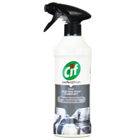 Solutie suprafete - Pachet 3 X Solutie Spray Cif Perfect Finish Inox 435ml