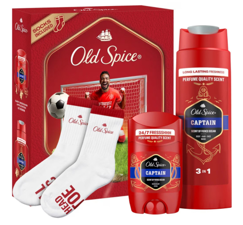 Seturi Cadou - Set cadou Old Spice, deodorant stick 50 ml, gel de dus 250 ml, sosete