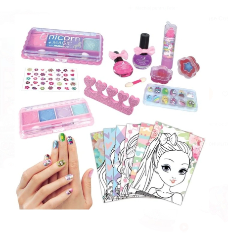 Jucarii fete - Set de Joaca Valiza cu Produse Cosmetice