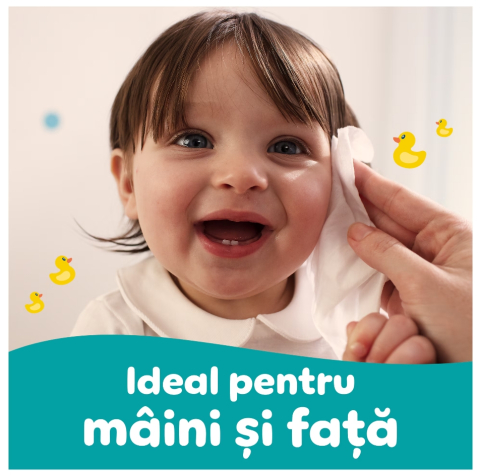 Servetele umede Pampers Fresh Clean, 4 pachete x 80 servetele, 480 buc [5]
