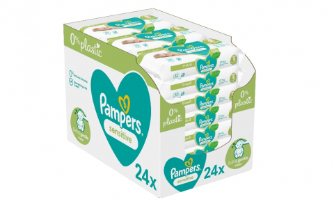 Scutece si servetele umede copii - Pampers sensitive Servetele Umede  24 X 52, 1248 Bucati
