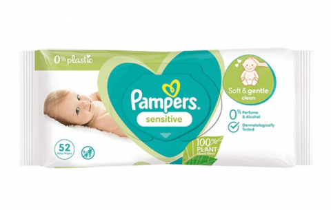 Pampers sensitive Servetele Umede 12 x 52, 624 Bucati [1]