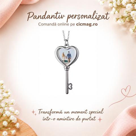 Bijuterii & Accesorii Personalizate - Pandantiv personalizat - cheie