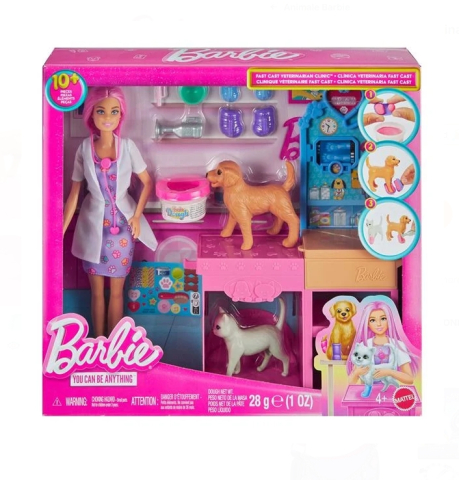 Papusa Barbie Cabinet Veterinar - Mattel [3]