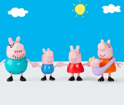 Figurine Peppa Pig Family of 5 - Hasbro [2]