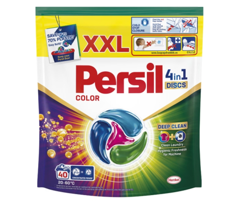 Detergent rufe - Detergent de rufe Persil 4in1 Discs Color, 40 spalari